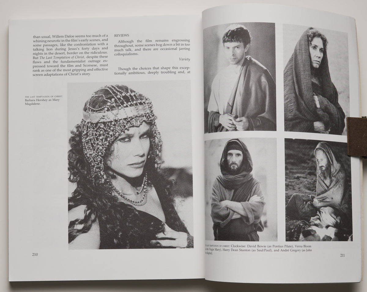 Divine Images (1992): spread of character portraits from films