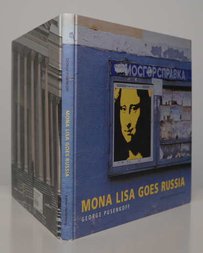 Spine and boards of Mona Lisa Goes Russia