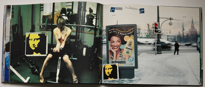 George Pusenkoff, Mona Lisa Goes Russia: the panel in a gym and on a Moscow street
