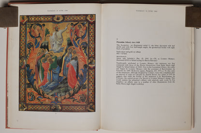 The Hatvany Collection, Christie's 1980: colour plate of an illuminated cutting facing its lot entry