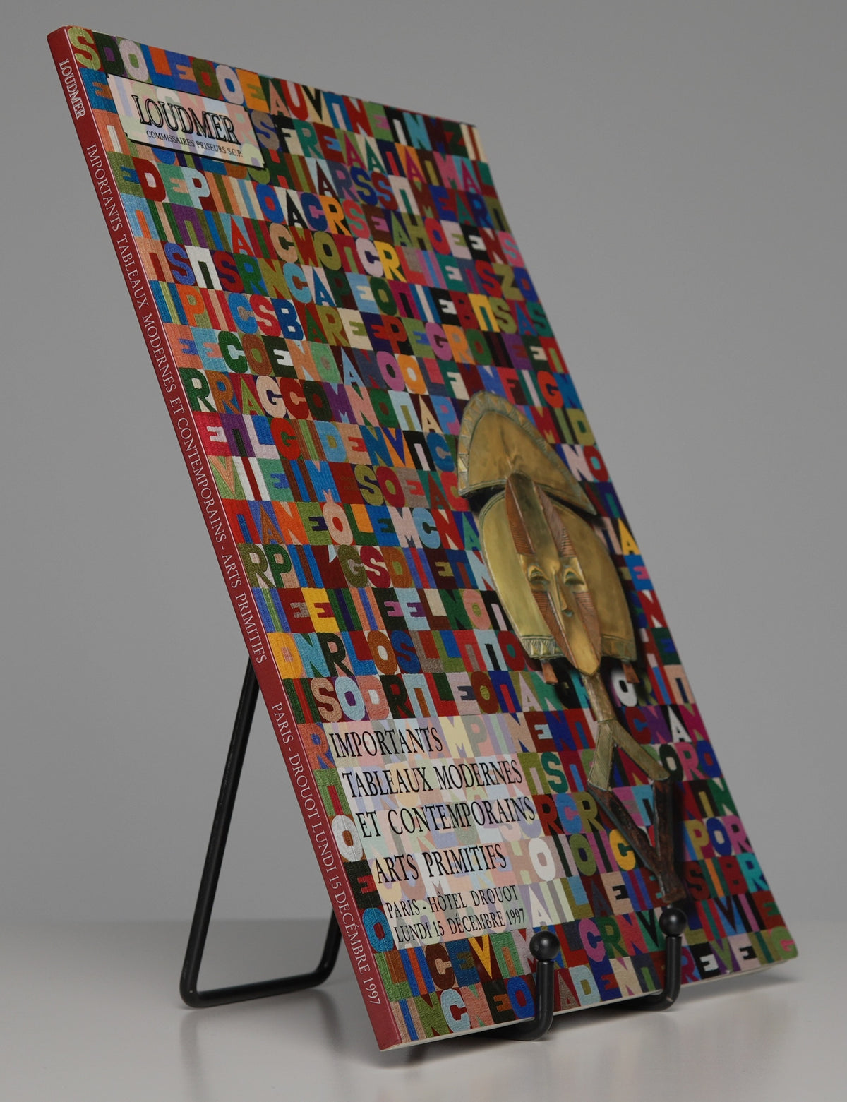 Loudmer, Paris 1997 sale catalogue: shown upright on a stand