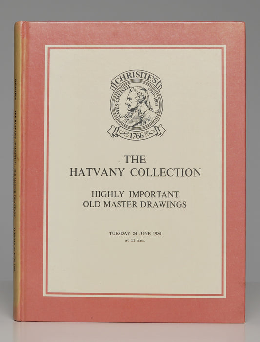 The Hatvany Collection, Christie's 1980: front wrapper with the Christie's crest